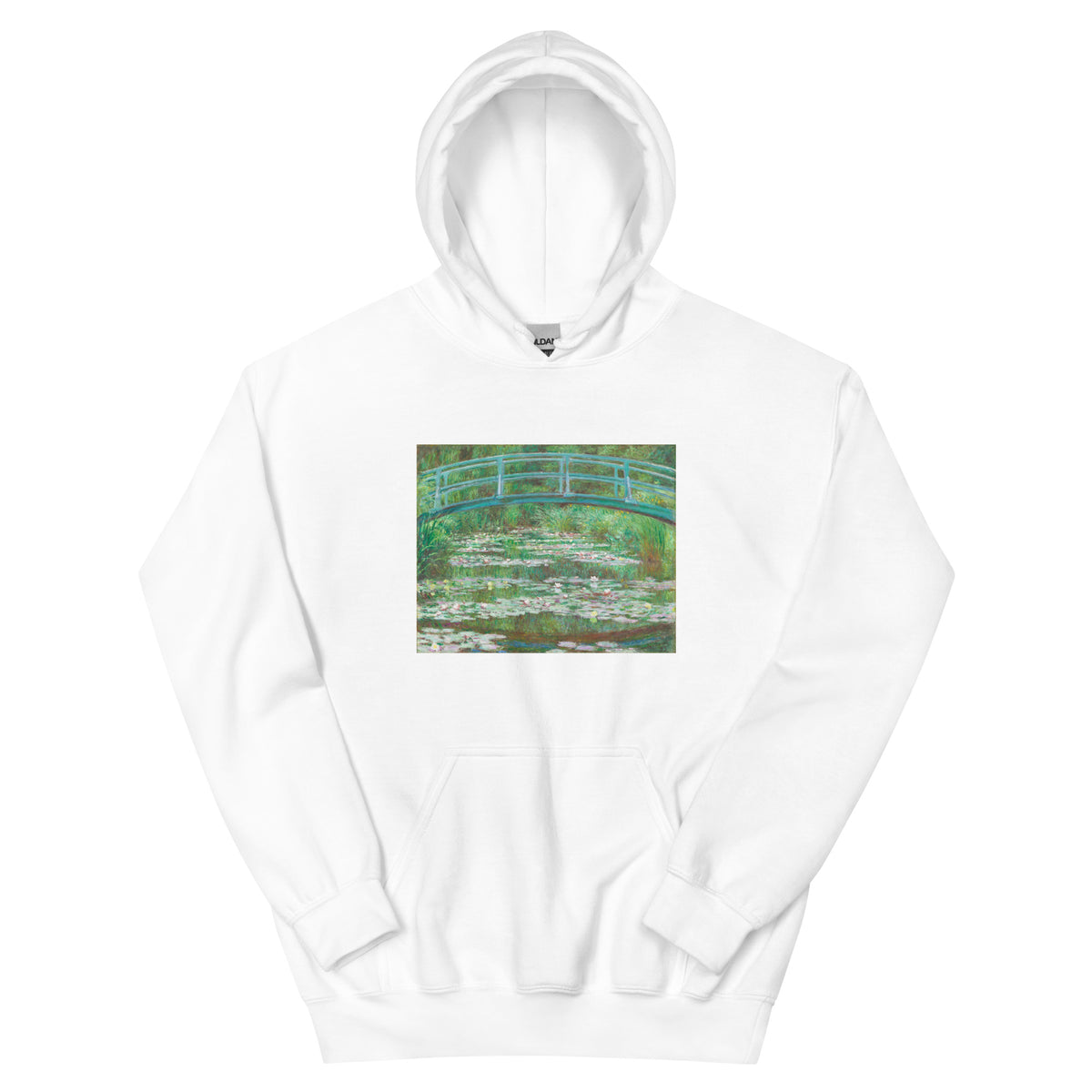 White Hoodie The Japanese Footbridge Essential