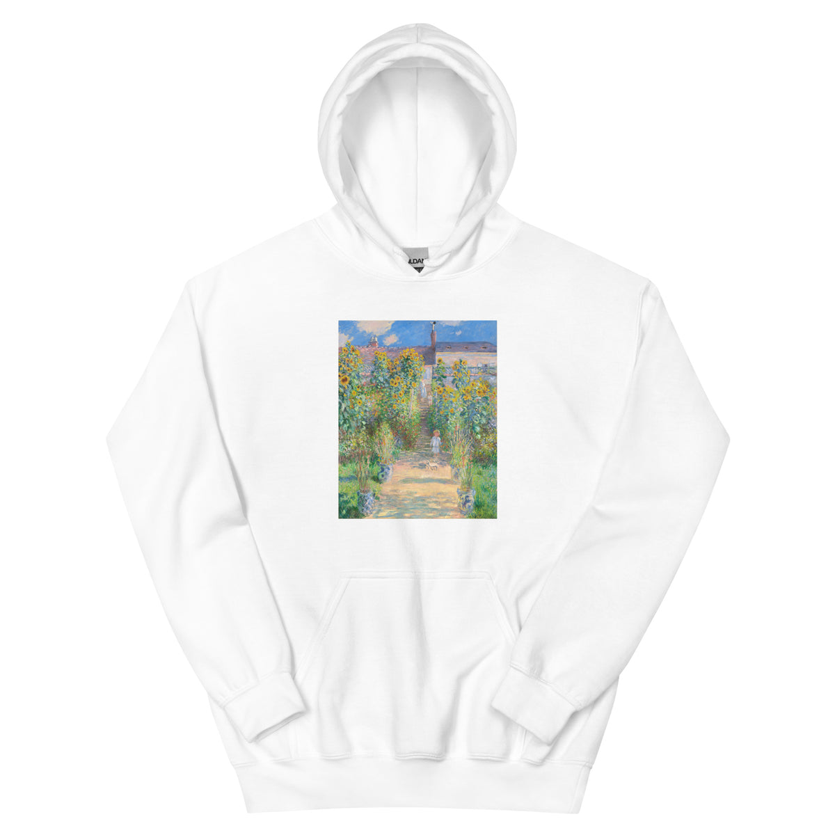 White Hoodie The Artist S Garden At Vetheuil Essential