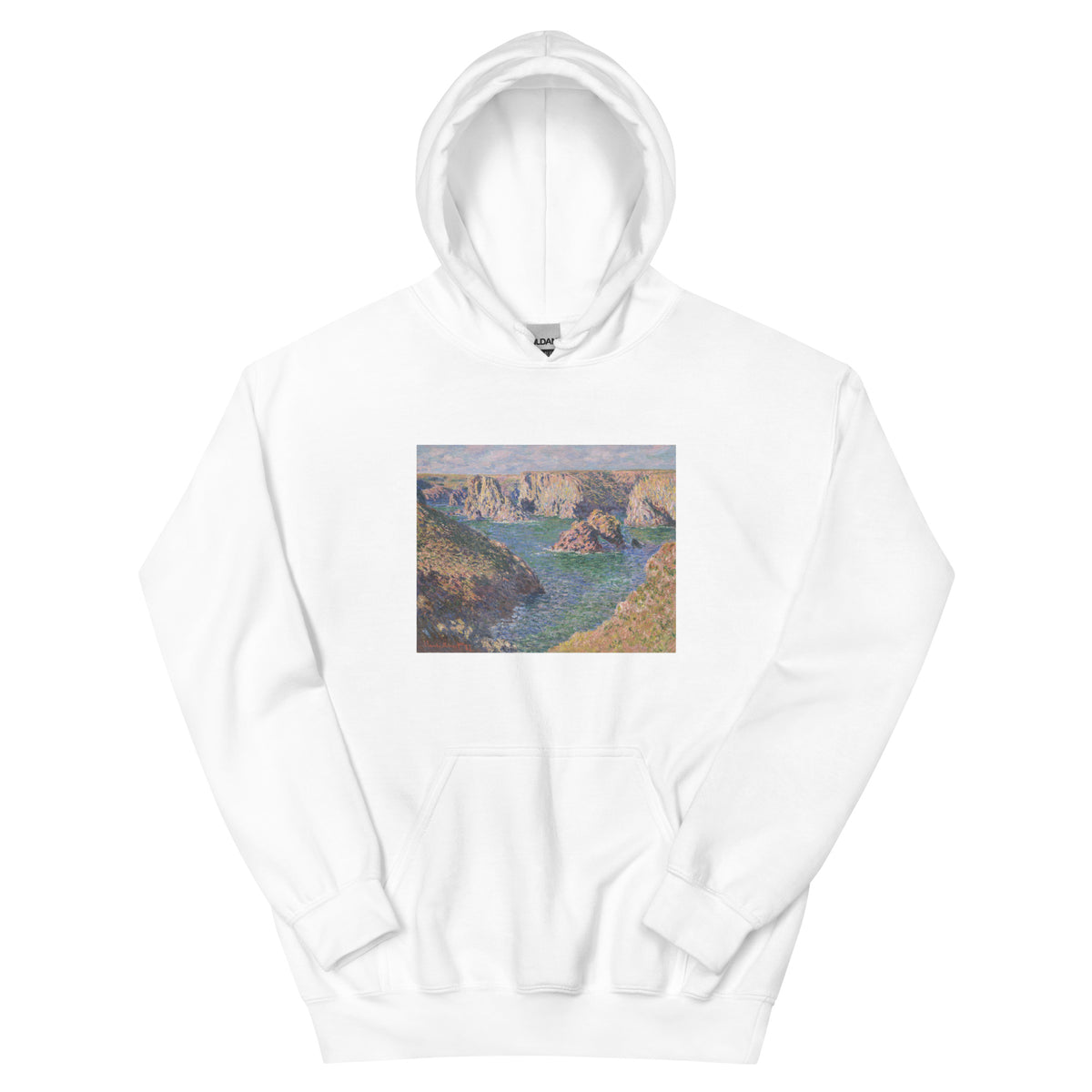 White Hoodie Port-Domois Belle-Isle Essential