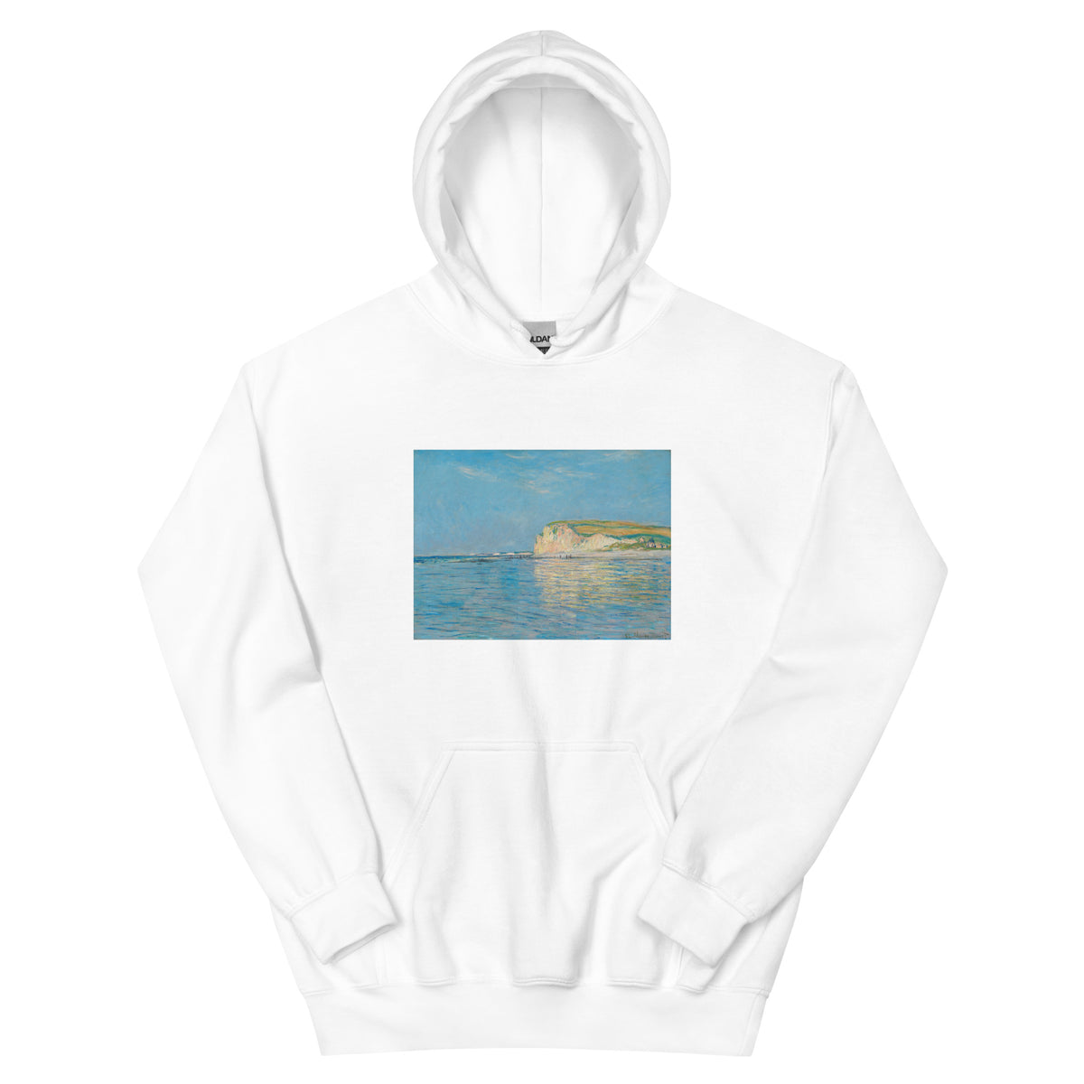 White Hoodie Low Tide At Pourville Near Dieppe Essential