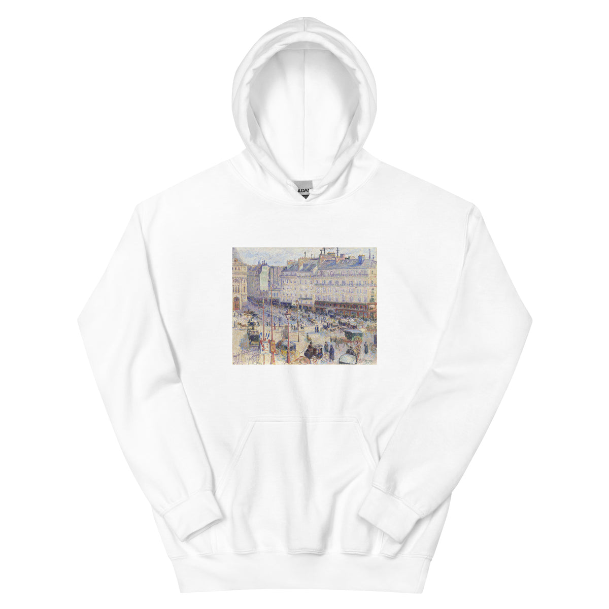 White Hoodie The Place Du Havre Paris Essential