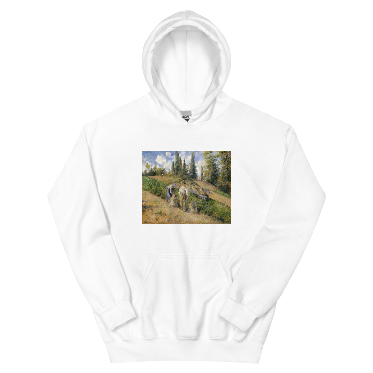 White Hoodie The Harvest Pontoise Essential