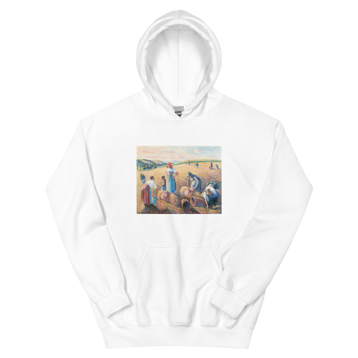 White Hoodie The Gleaners Painting In High Resolution Essential