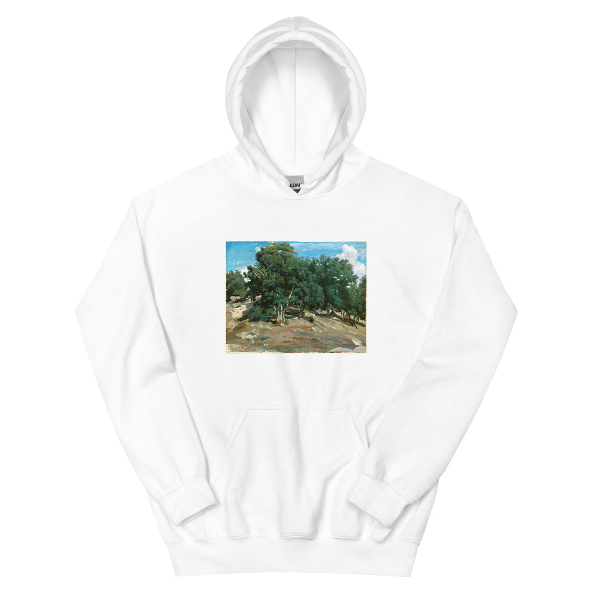 White Hoodie Fontainebleau Oak Trees At Bas-Breau 1832 Or 1833 Essential