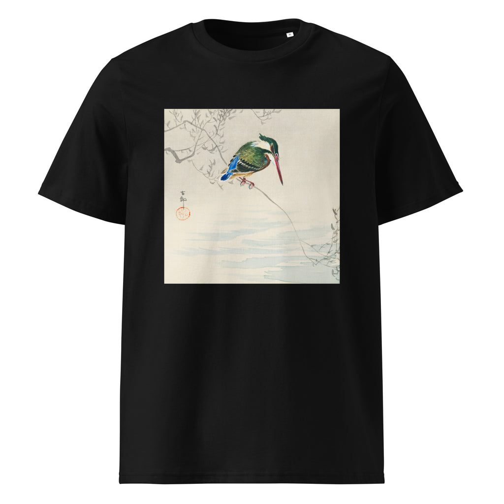 Black T-shirt A Kingfisher - Ohara Koson 1920 Premium