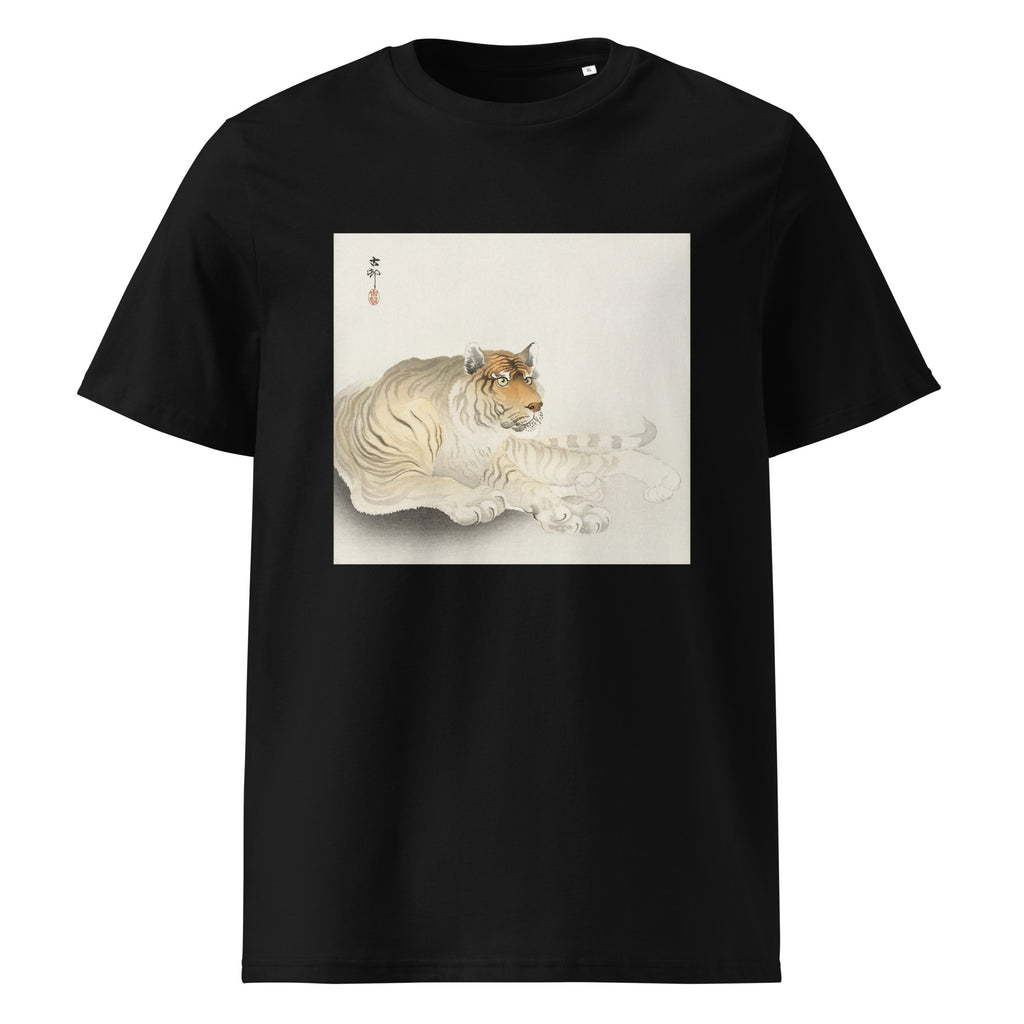 Black T-shirt Tiger - Ohara Koson 1900 Premium
