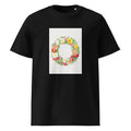 Black T-shirt Roses Premium