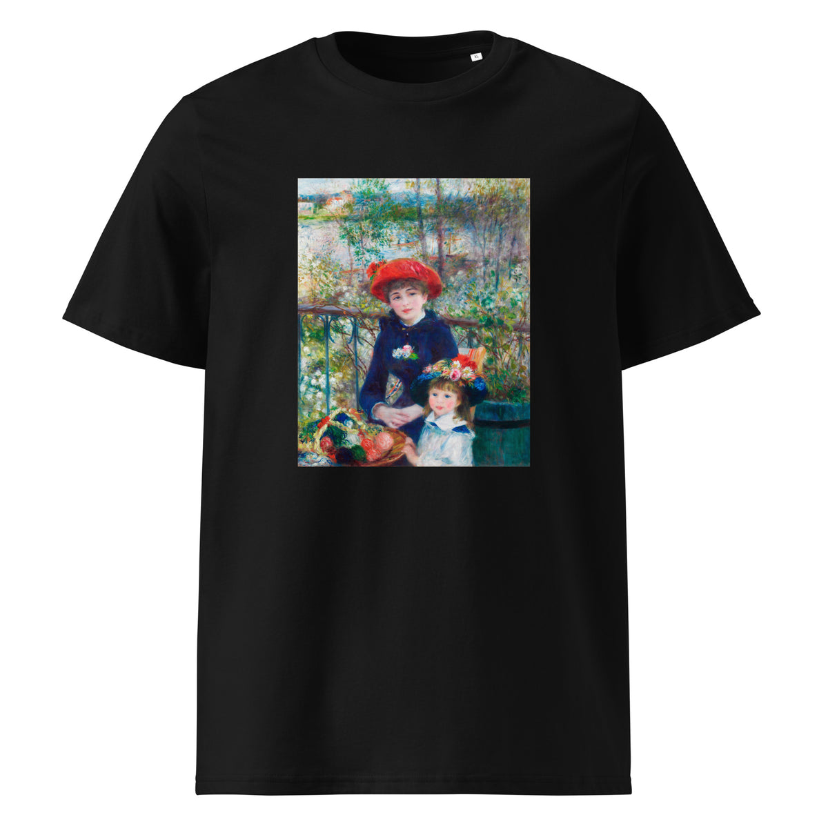 Black T-shirt Two Sisters On The Terrace Premium