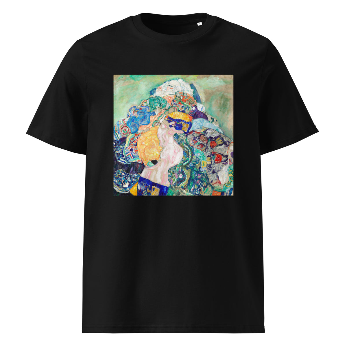 Black T-shirt Baby Cradle Premium