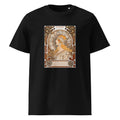 Black T-shirt Alphonse Maria Mucha S Zodiaque Or La Plume Famous Art Nouveau Artwork Premium