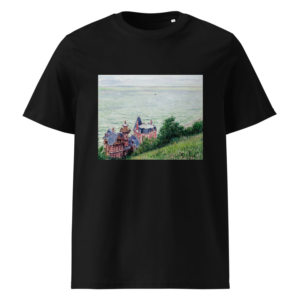 Black T-shirt Villas At Trouville Painting In High Resolution Premium