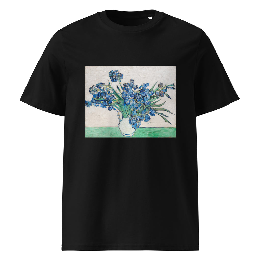 Black T-shirt Vincent Van Gogh S Irises Premium