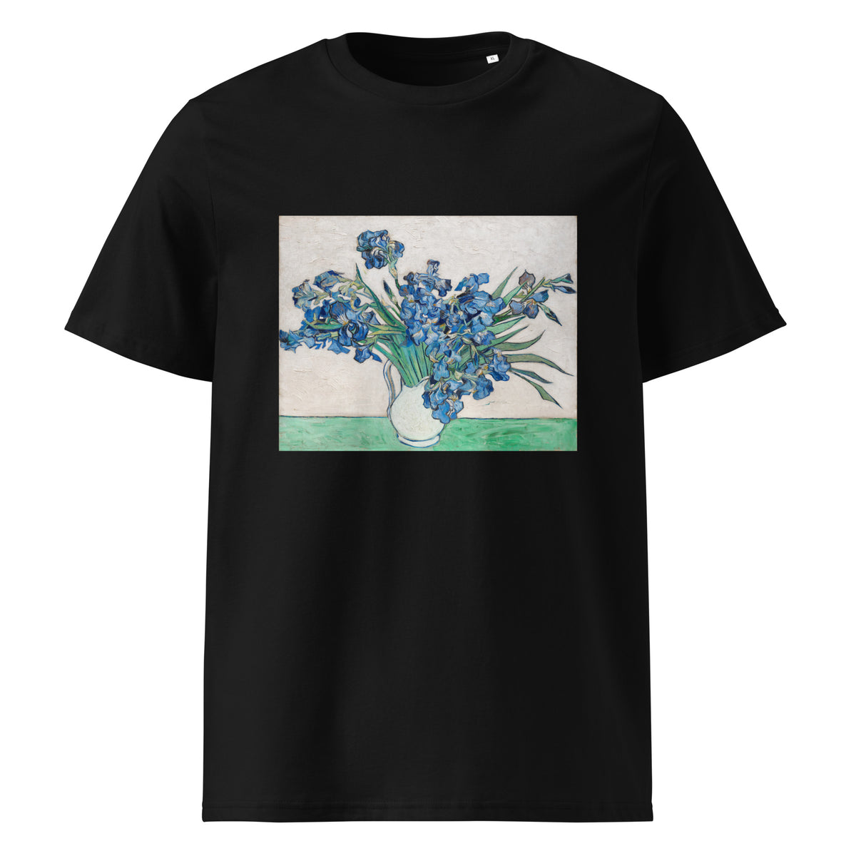 Black T-shirt Vincent Van Gogh S Irises Premium