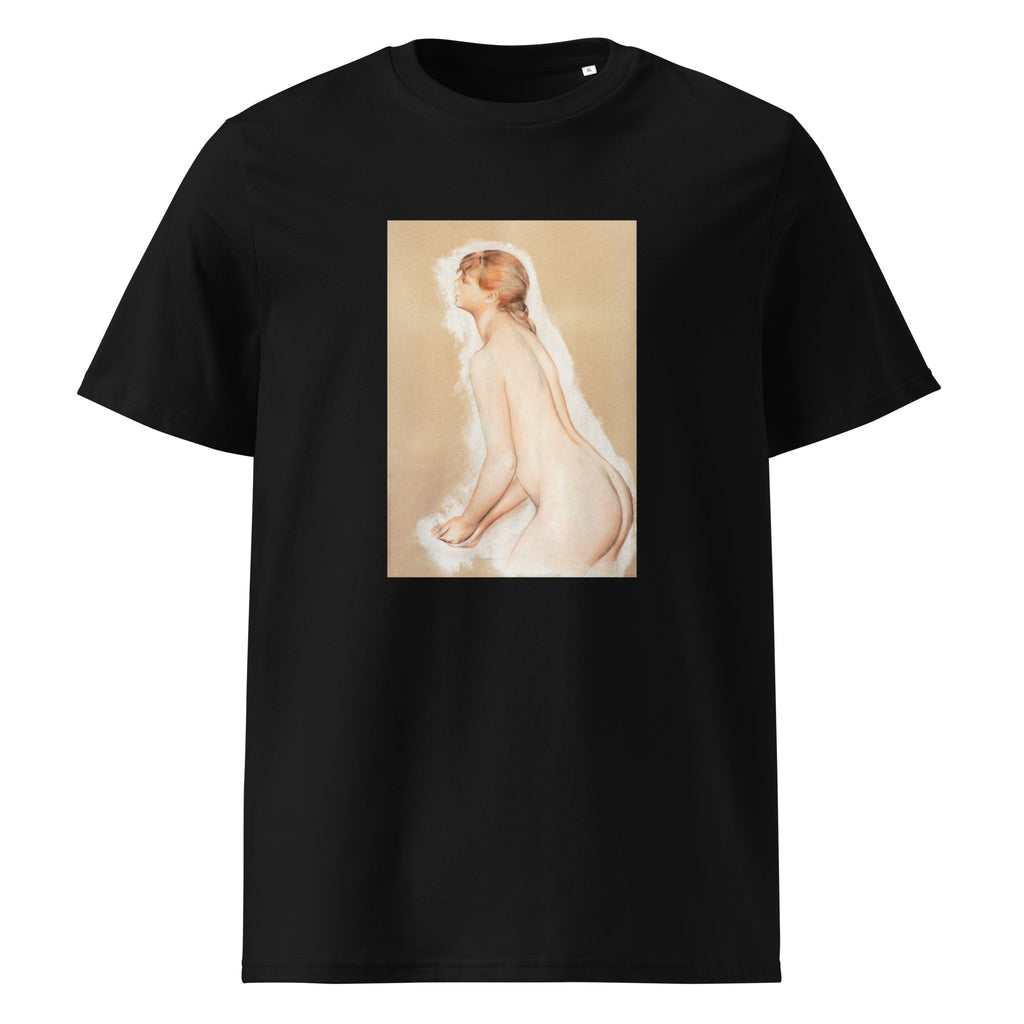 Black T-shirt Splashing Figure Study For The Large Bathers Premium