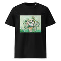 Black T-shirt Roses Van Gogh Nga Premium