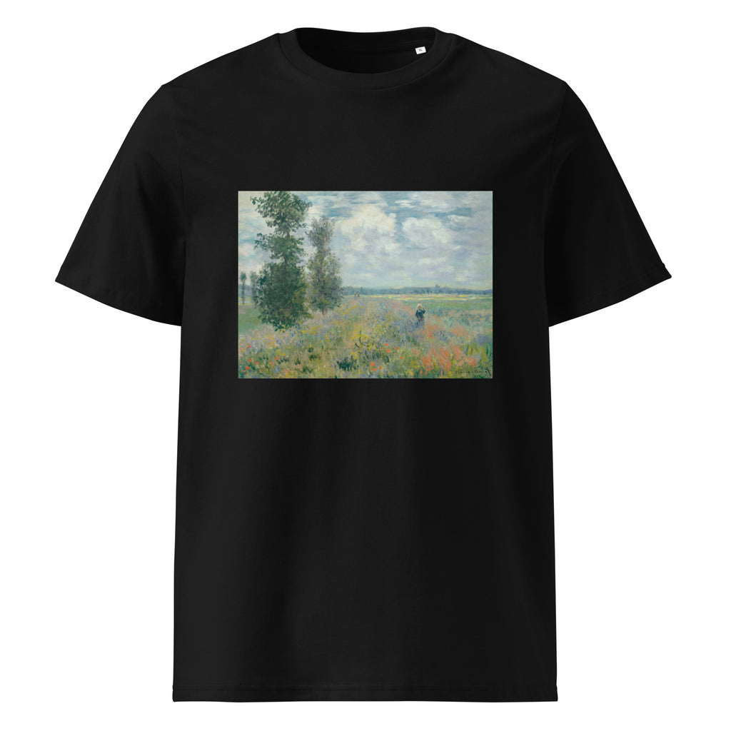 Black T-shirt Poppy Fields Near Argenteuil Premium