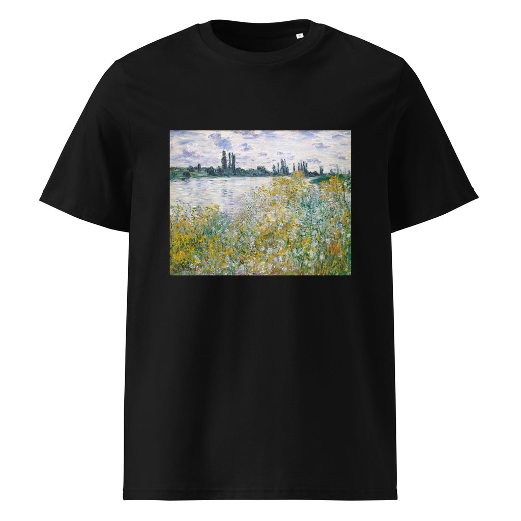 Black T-shirt Icirc Le Aux Fleurs Near Vetheuil Premium