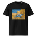 Black T-shirt Vincent Van Gogh S The Siesta Famous Painting Premium