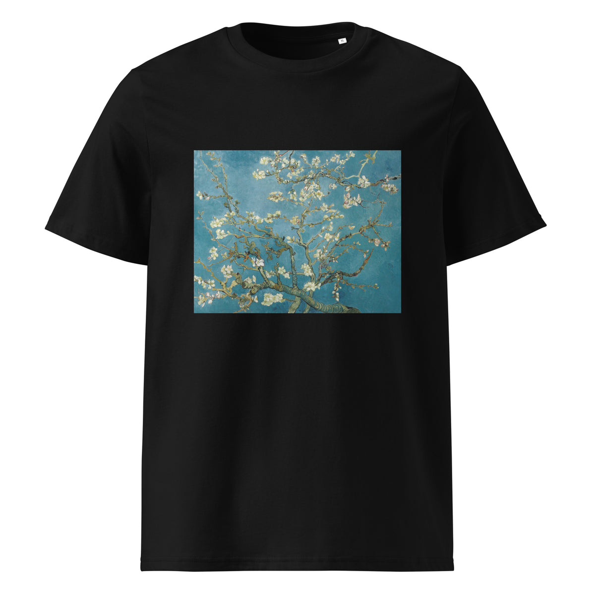 Black T-shirt Vincent Van Gogh S Almond Blossom Famous Painting Premium