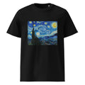 Black T-shirt Vincent Van Gogh S The Starry Night Famous Painting Premium