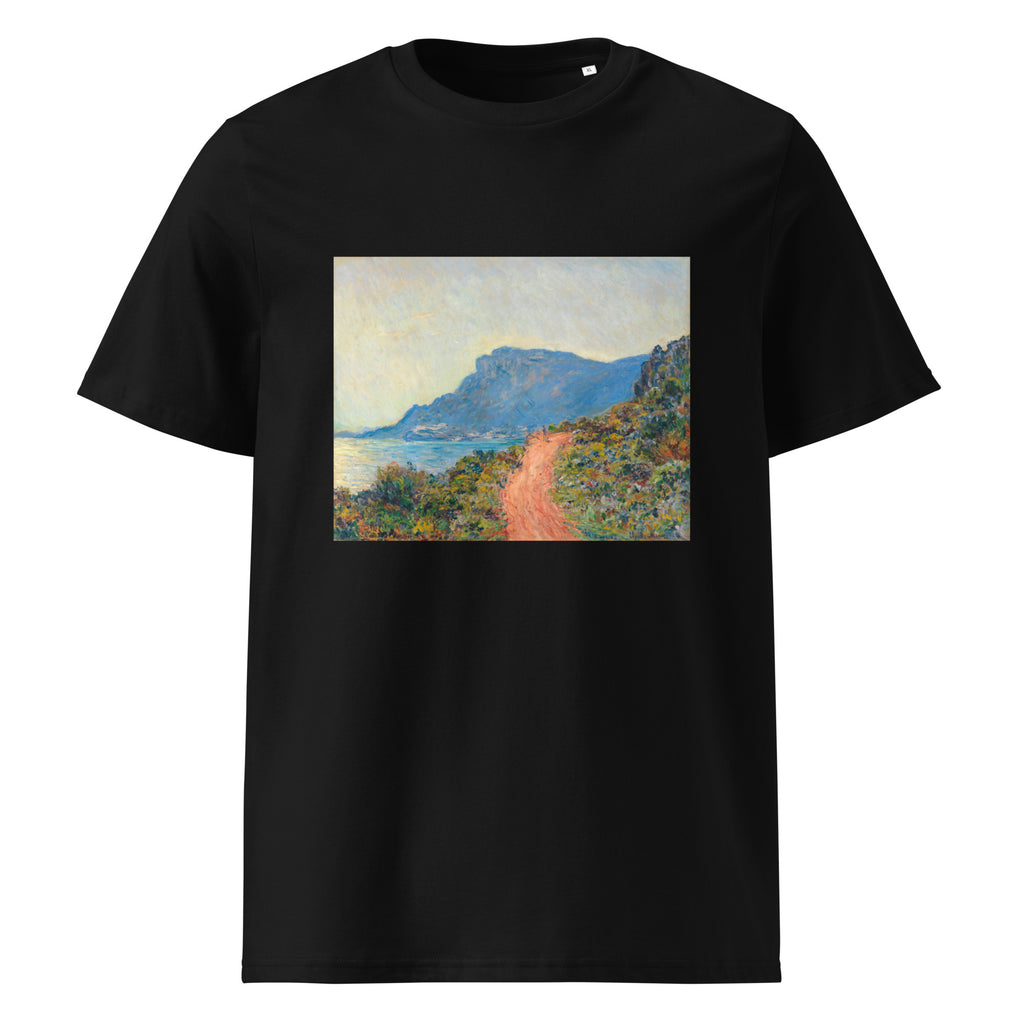 Black T-shirt La Corniche Near Monaco Premium