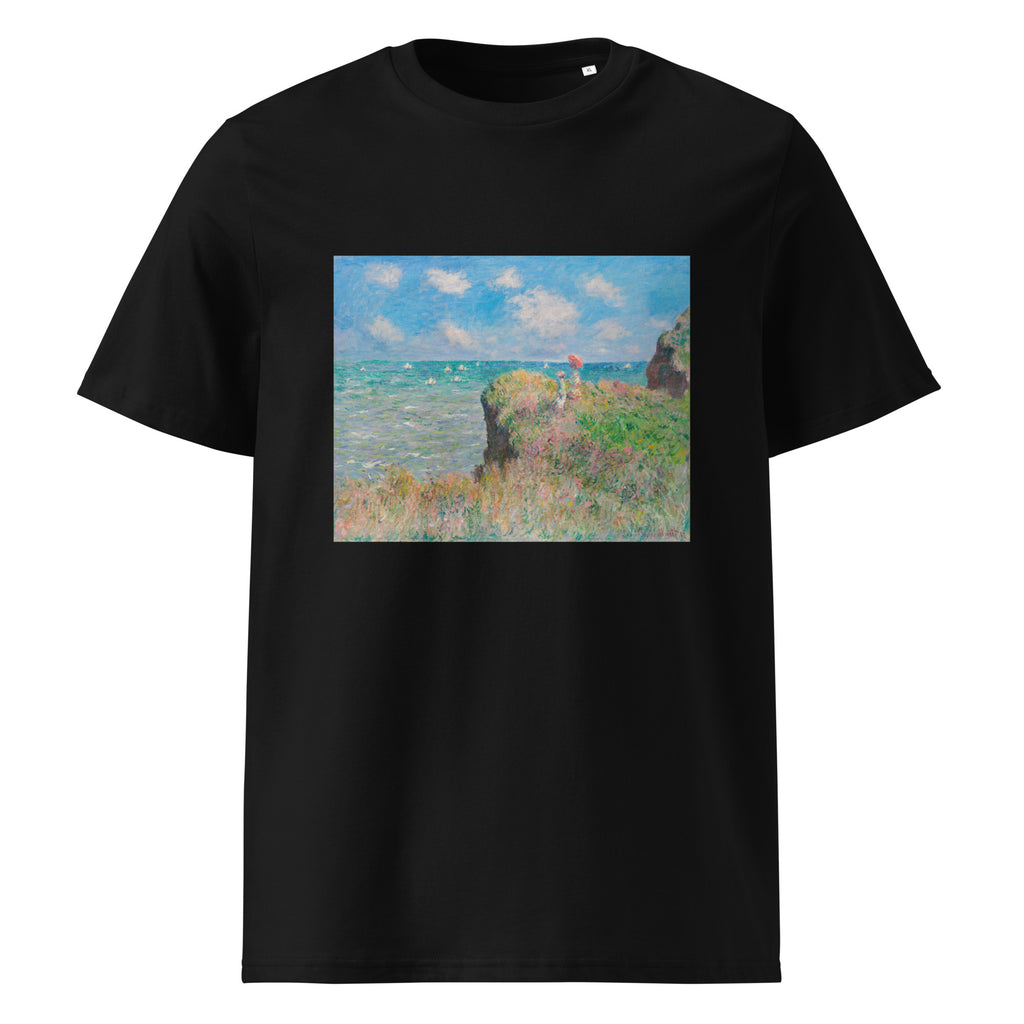 Black T-shirt Cliff Walk At Pourville Premium