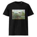 Black T-shirt The Artist S Garden In Argenteuil A Corner Of The Garden With Dahlias Premium