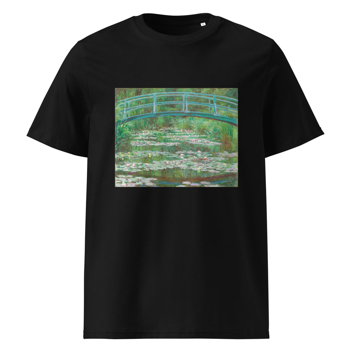 Black T-shirt The Japanese Footbridge Premium