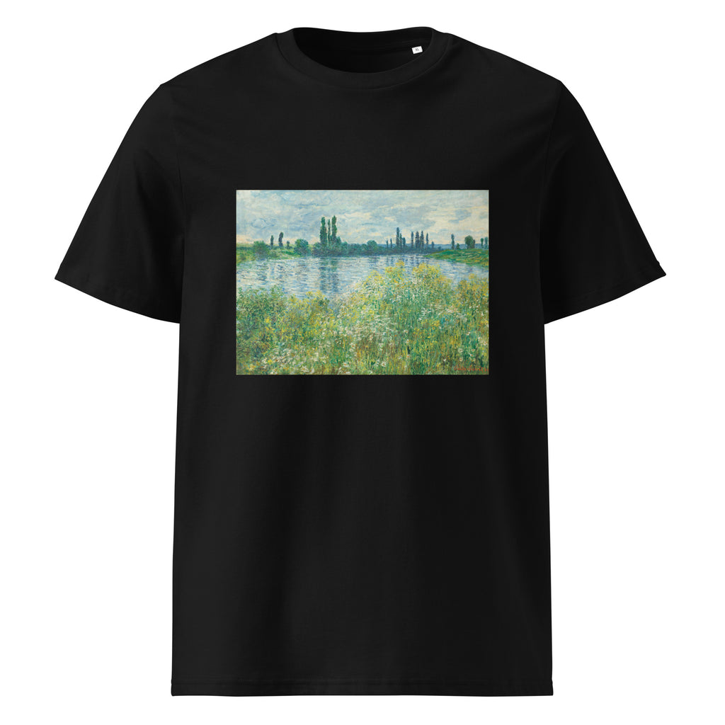 Black T-shirt Banks Of The Seine Vetheuil Premium