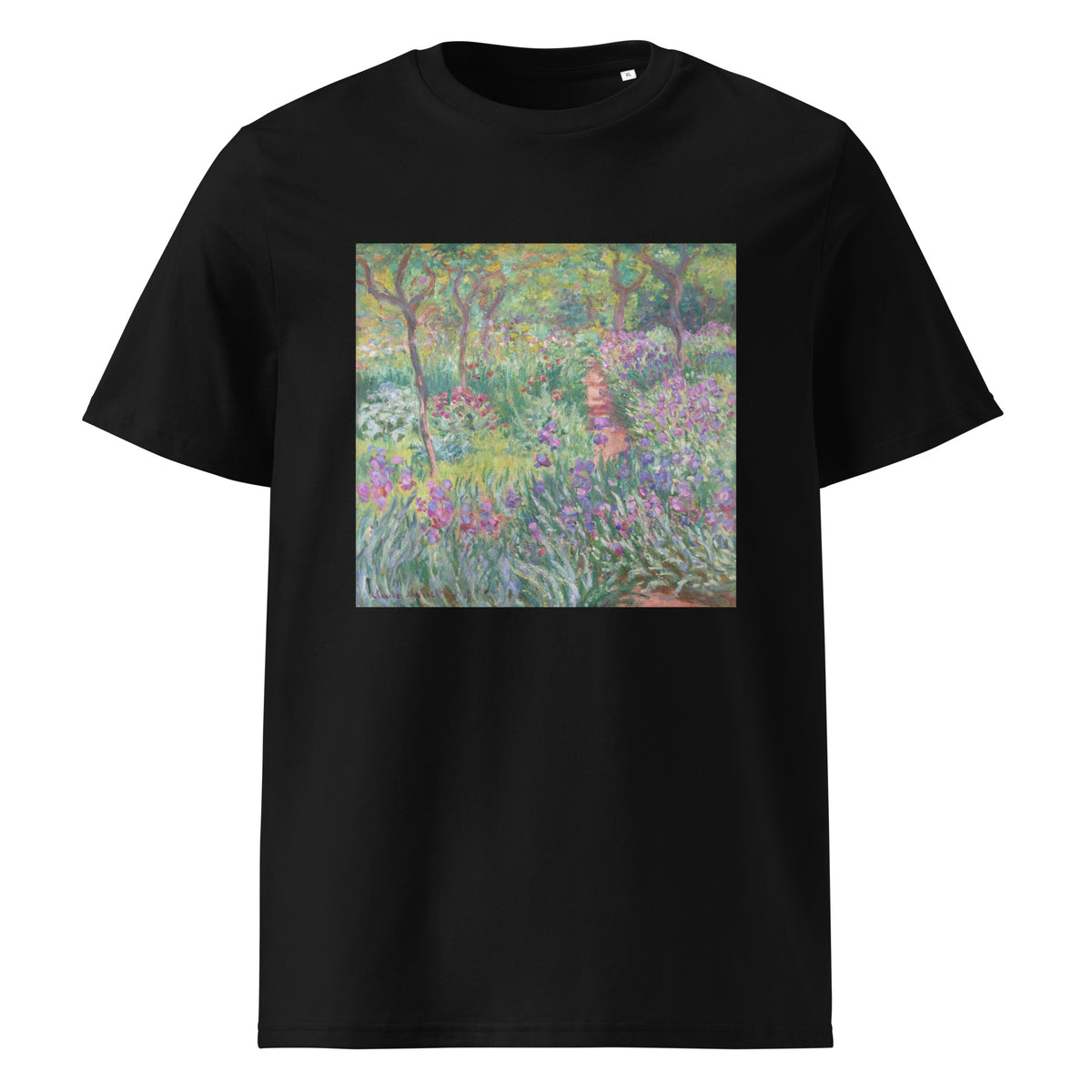 Black T-shirt The Artist Garden In Giverny Premium