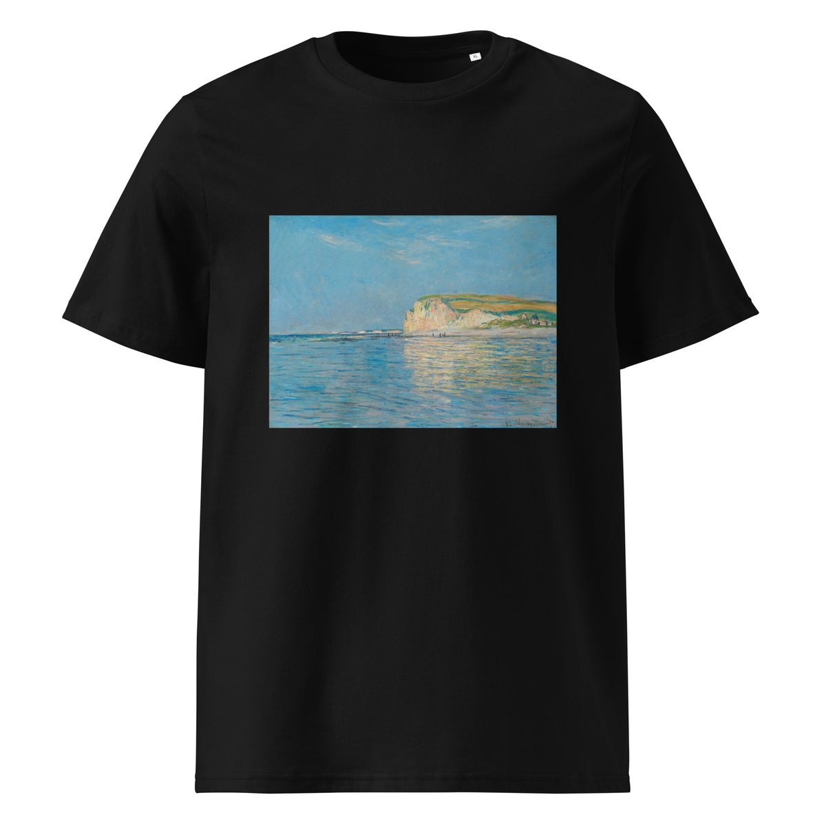Black T-shirt Low Tide At Pourville Near Dieppe Premium