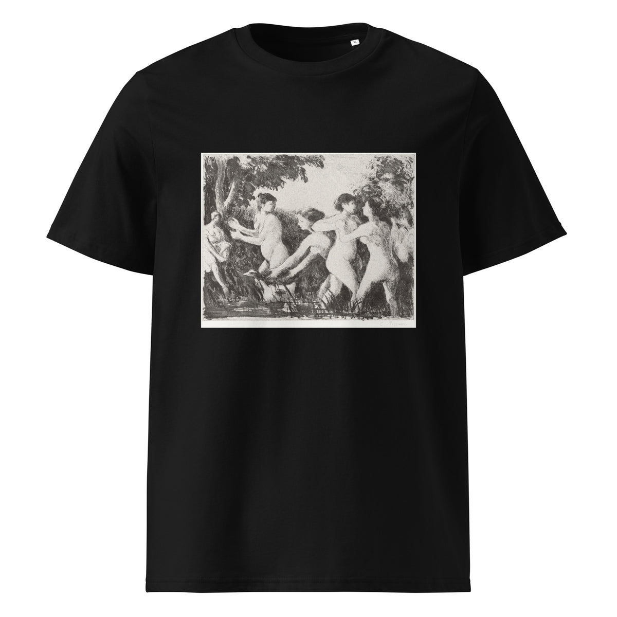 Black T-shirt Bathers Wrestling Premium