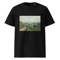 Black T-shirt View Of Saint-Ouen-L Aumone Premium