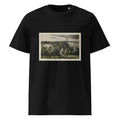 Black T-shirt Church And Farm At Eragny Premium
