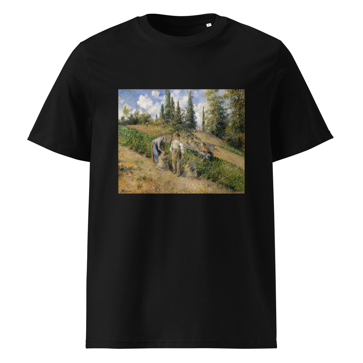 Black T-shirt The Harvest Pontoise Premium