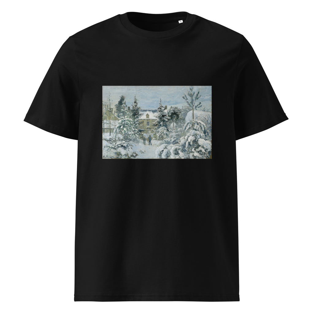 Black T-shirt Piette House At Montfoucault Painting In High Resolution Premium