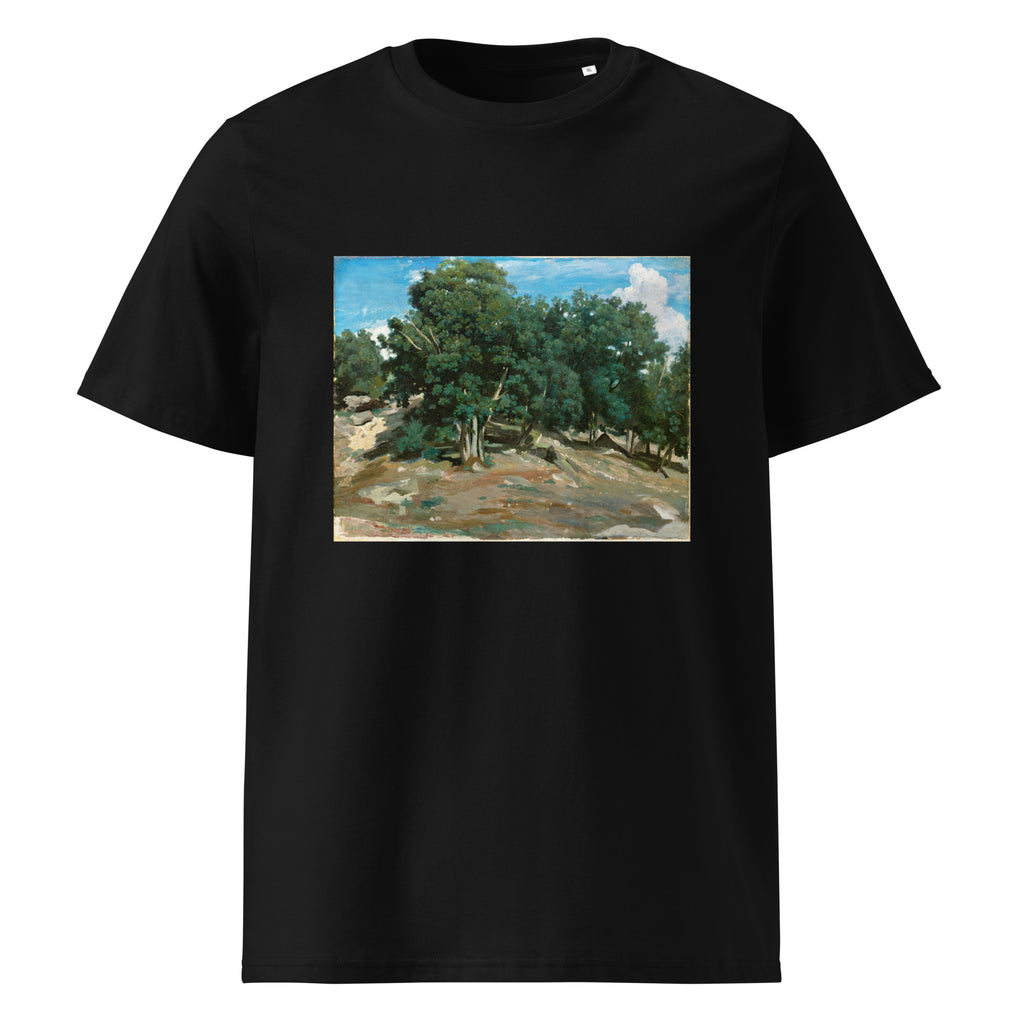 Black T-shirt Fontainebleau Oak Trees At Bas-Breau 1832 Or 1833 Premium