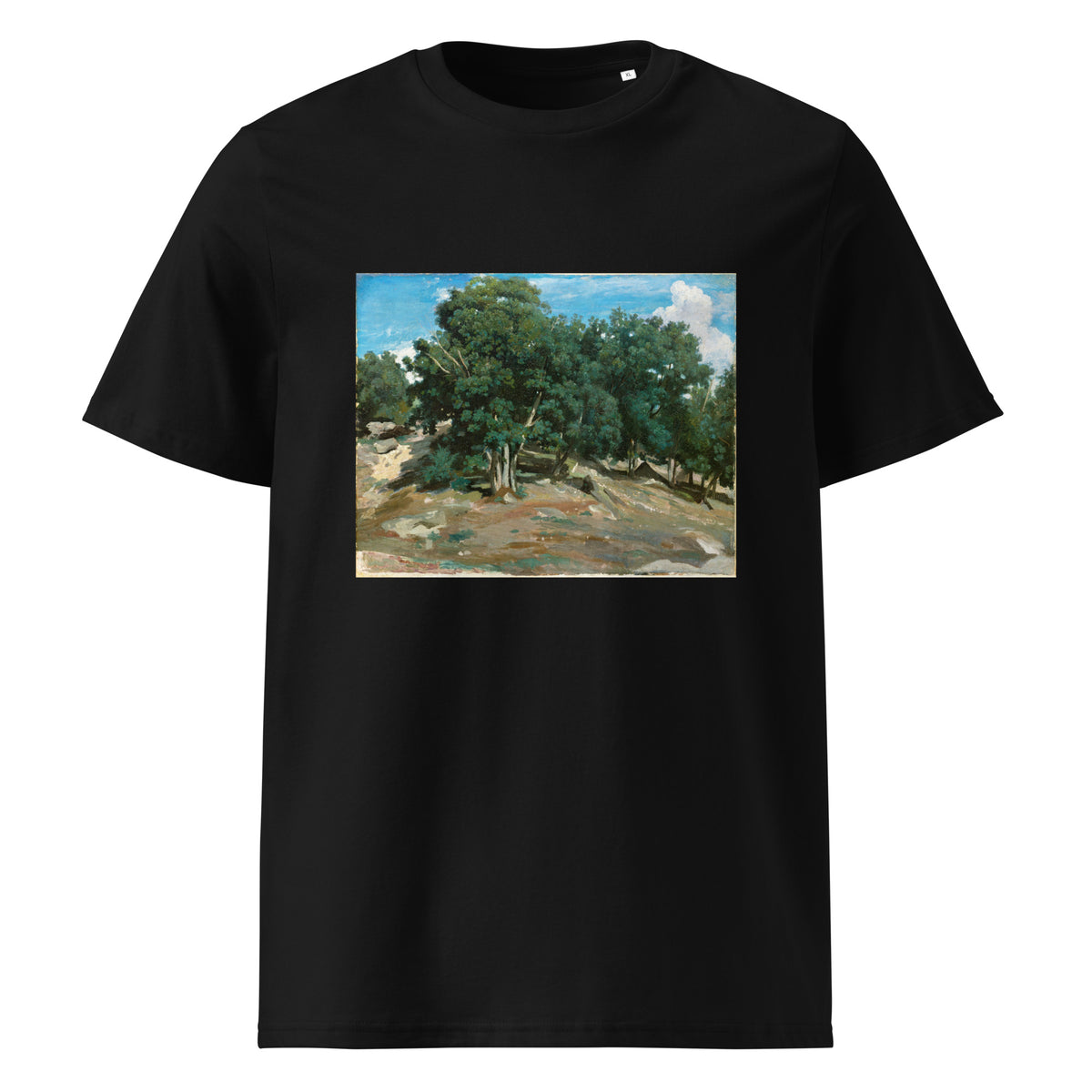 Black T-shirt Fontainebleau Oak Trees At Bas-Breau 1832 Or 1833 Premium