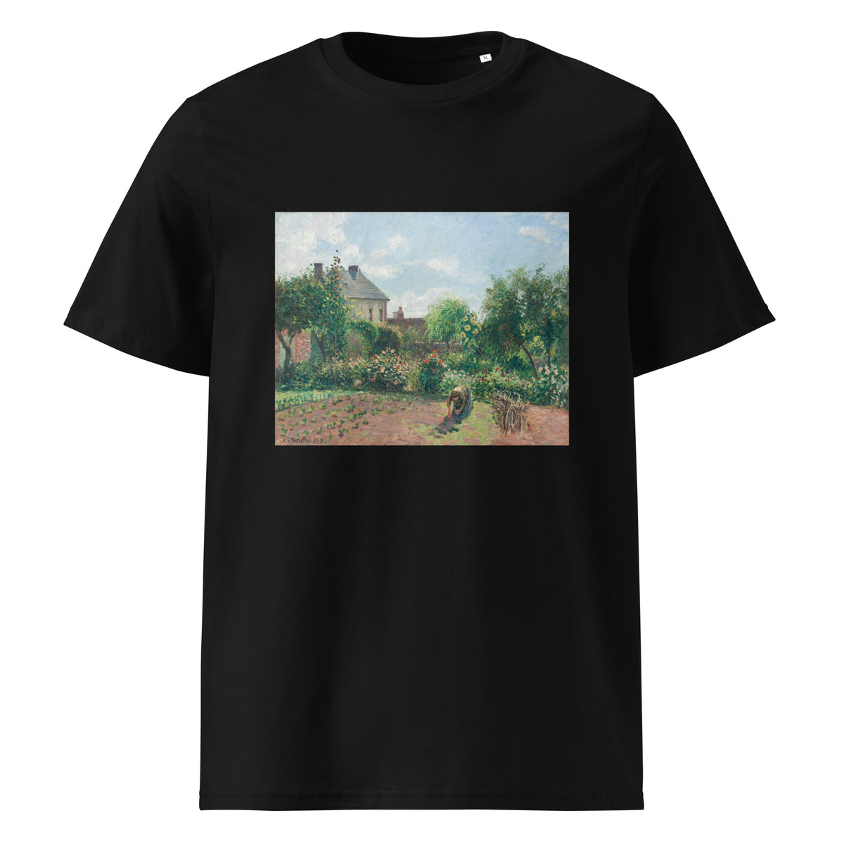 Black T-shirt The Artist Garden At Eragny Premium