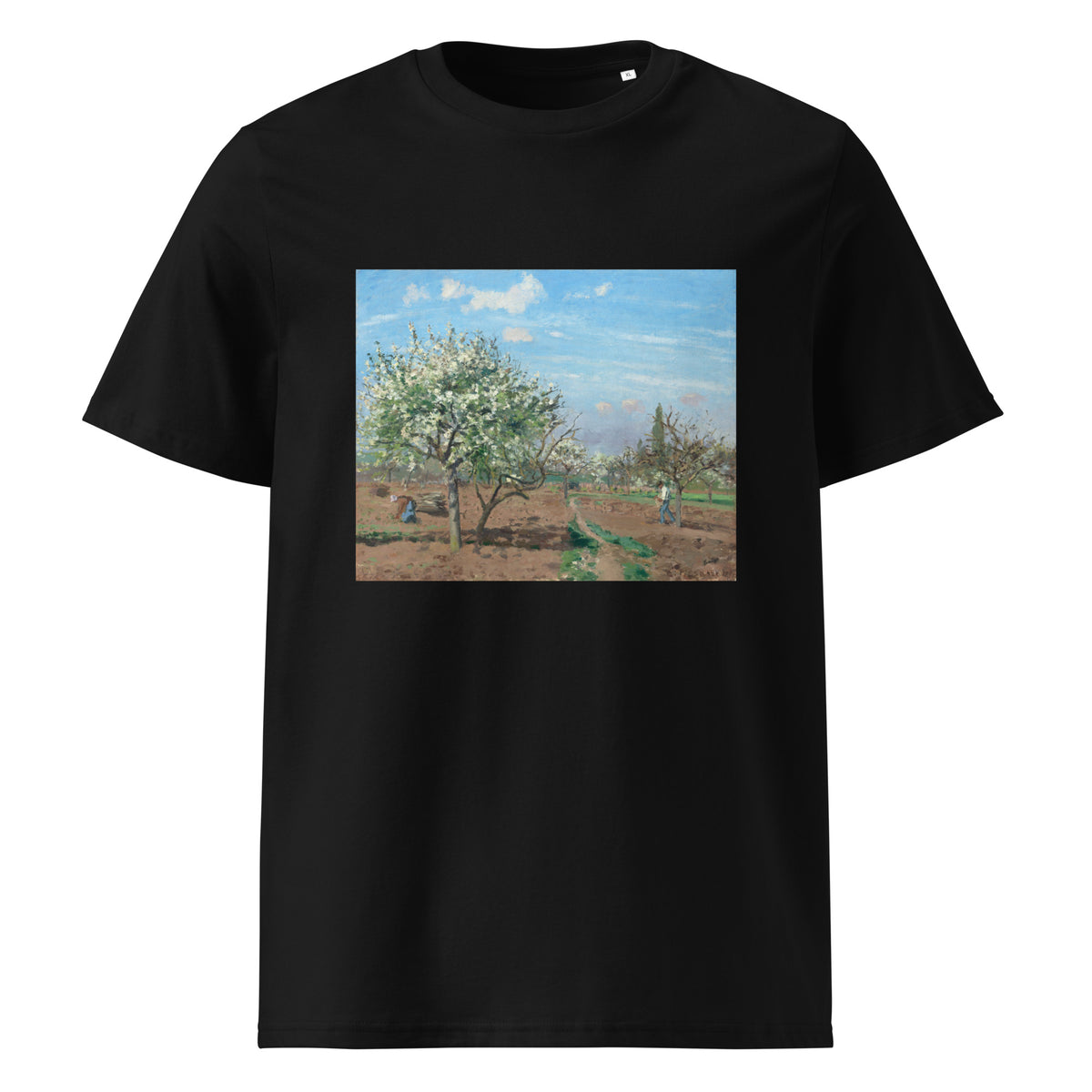 Black T-shirt Orchard In Bloom Louveciennes Premium