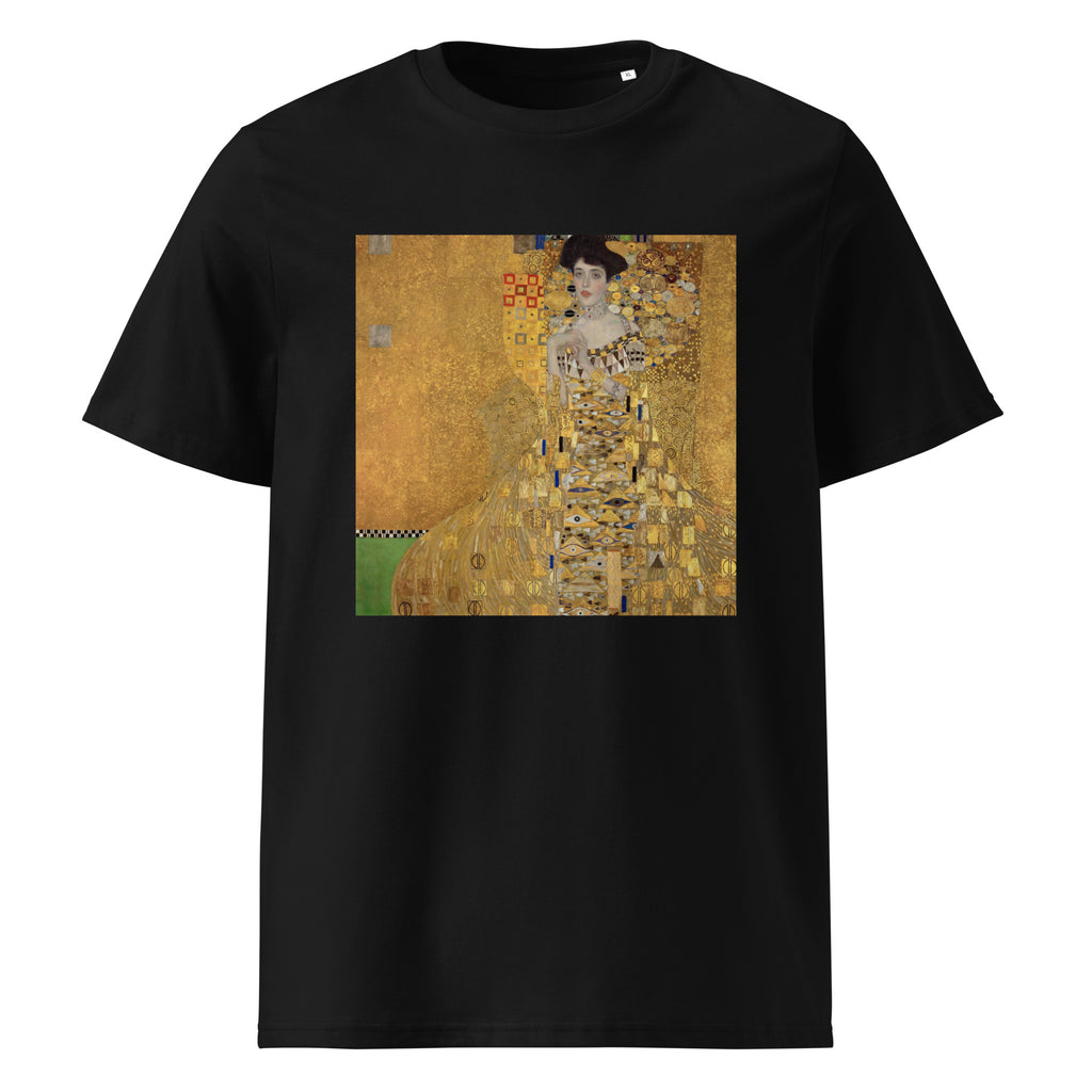 Black T-shirt Gustav Klimt Portrait Of Adele Bloch-Bauer I Famous Painting Premium