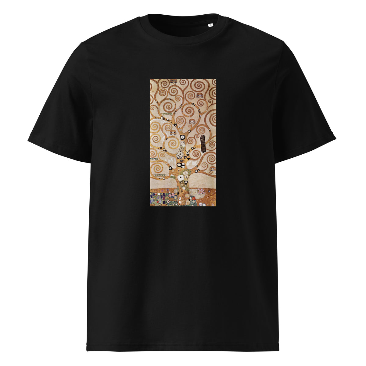 Black T-shirt Gustav Klimt L Arbre De Vie Famous Painting Premium