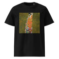 Black T-shirt Gustav Klimt Hope II Famous Painting Premium