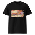 Black T-shirt Gustav Klimt Water Serpents II Famous Painting Premium