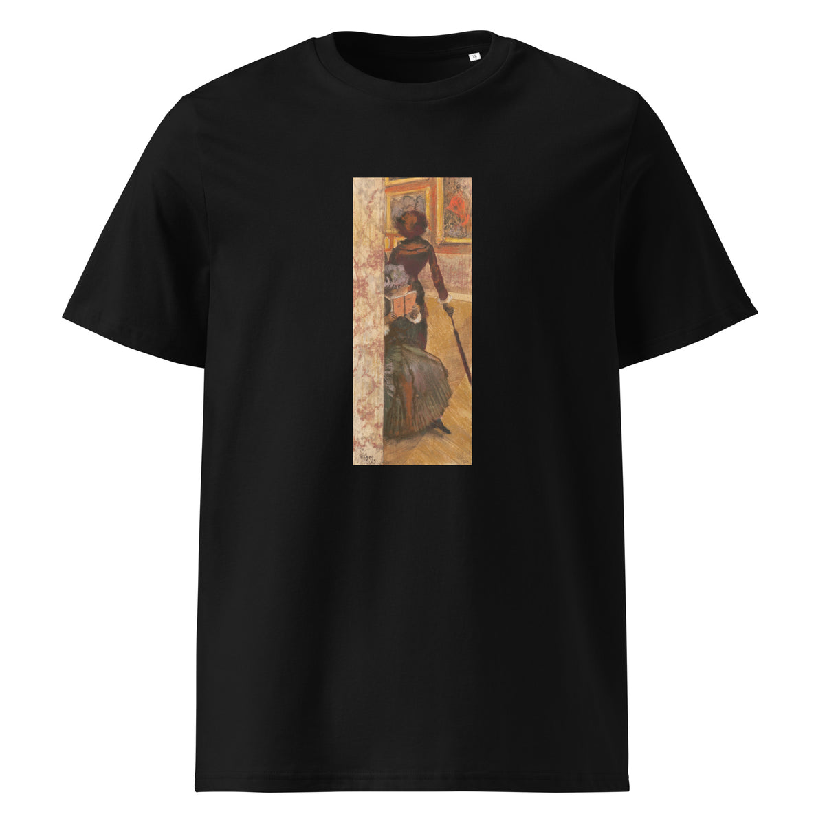 Black T-shirt Mary Cassatt At The Louvre The Paintings Gallery Premium