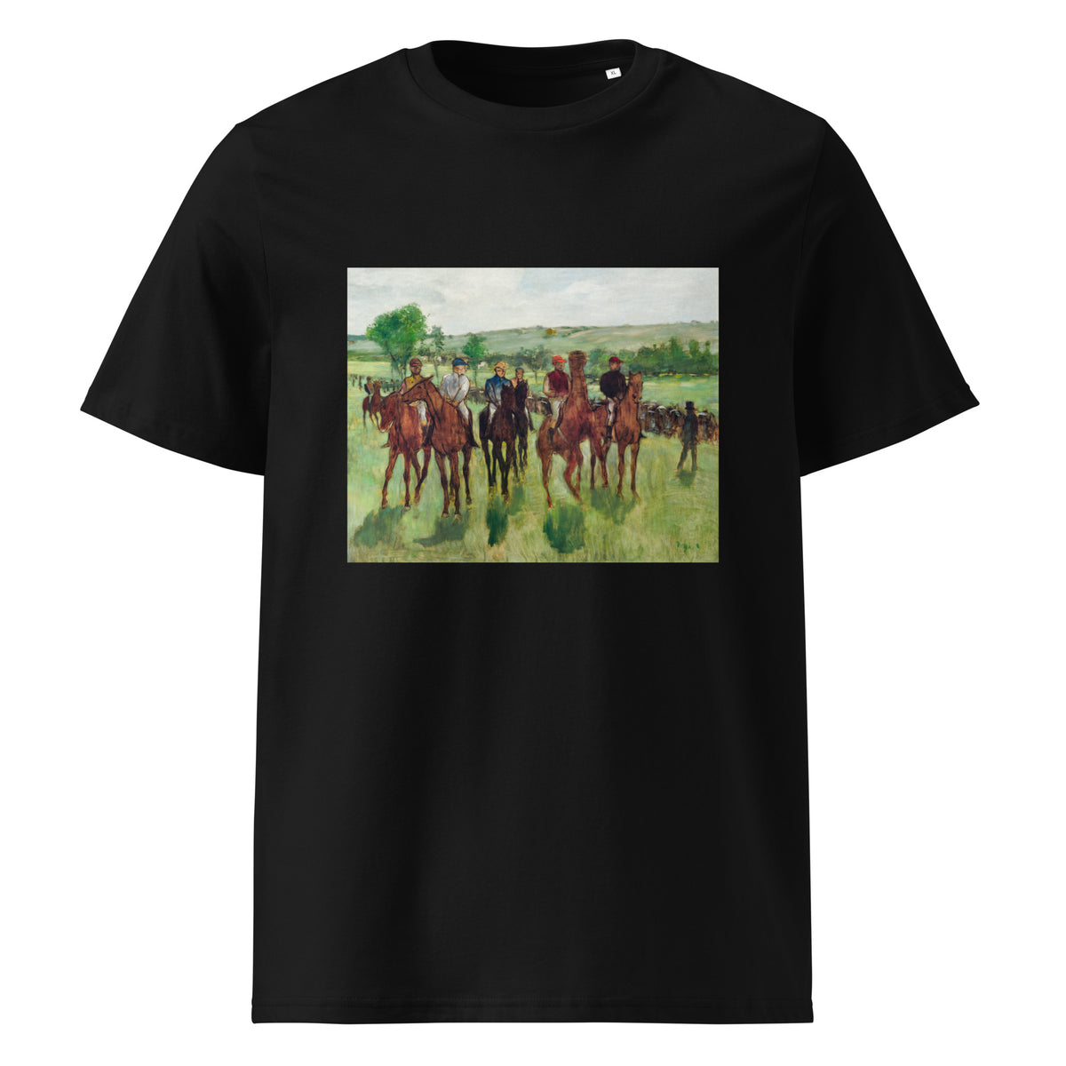 Black T-shirt The Riders Premium