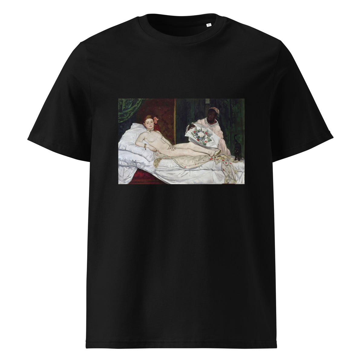Black T-shirt Olympia Edouard Manet 1863 Premium