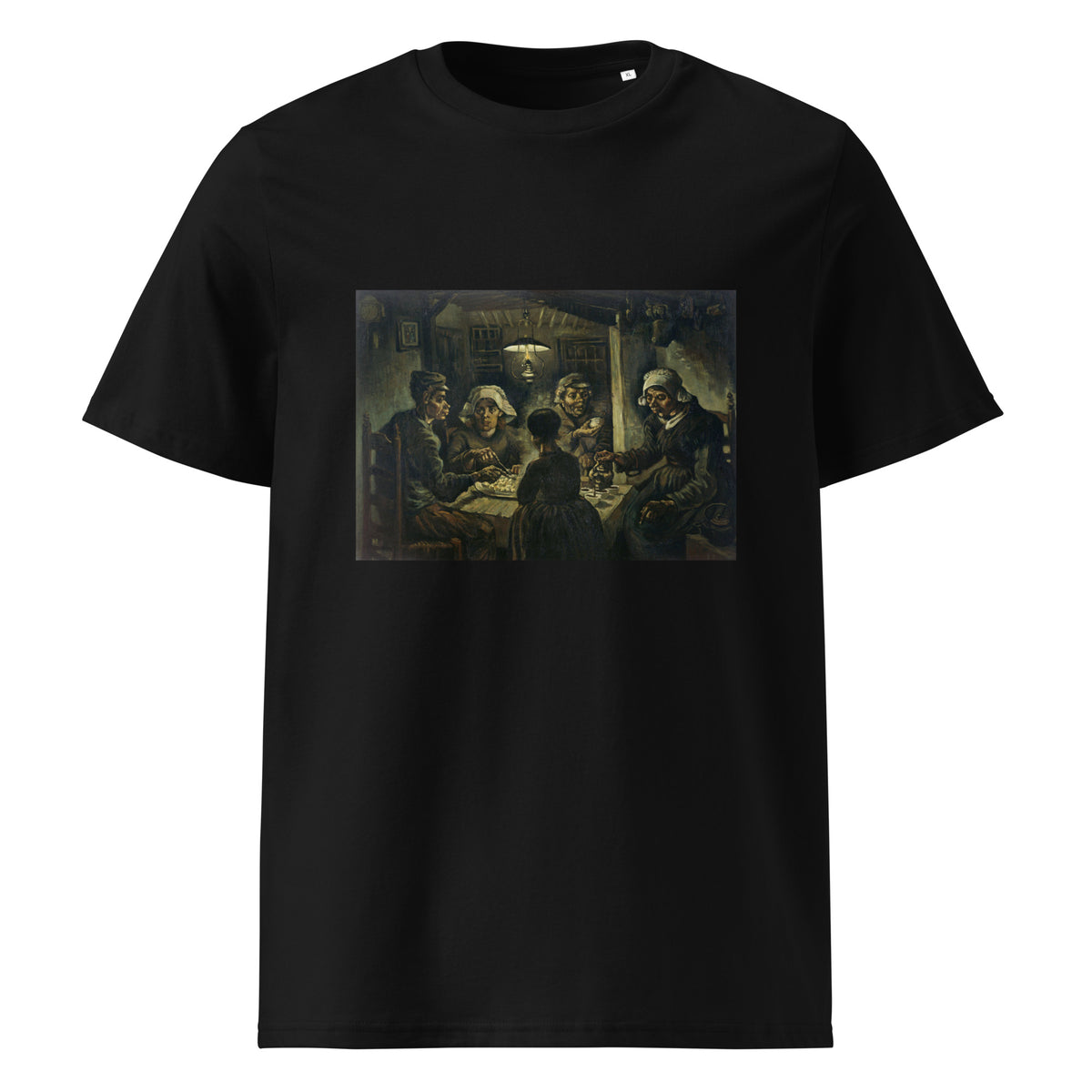 Black T-shirt The Potato Eaters Vincent Van Gogh 1885 Premium