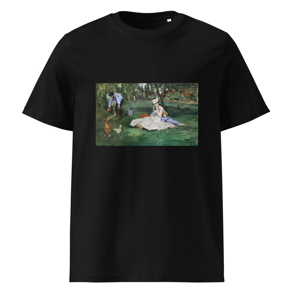 Black T-shirt The Monet Family In Their Garden At Argenteuil Premium