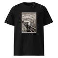 Black T-shirt The Scream Premium